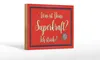 Holzschild Spruch 18x12cm was deine Superkraft ich stricke Produktbild-Vorschau 1