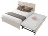 okwish Polstrovaná manželská postel 140x200 s lamelovým Náhled obrázku produktu 5