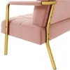 Yaheetech Polstersofa mit Armlehnen & Beine aus Metall Produktbild-Vorschau 8