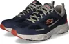 A pair of navy and gray Skechers athletic shoes are shown against a white background. Anteprima dell’immagine prodotto