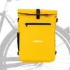 Wiltec 3 in 1 borsa portapacchi giallo, borsa da bici zaino Anteprima dell’immagine prodotto 1