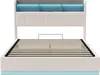 Letto da 140 x 190 cm con illuminazione a LED, letto Anteprima dell’immagine prodotto 9