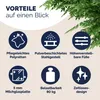 CASARIA® Tavolo Rotondo da Giardino Polyrattan Ø 80 Piano Anteprima dell’immagine prodotto 9