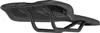 A black bicycle saddle is shown from a side-angle. Produktbild-Vorschau