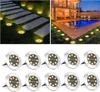 Tianpeng 12 x LED Solarlampe Bodeneinbaustrahler Solar Produktbild-Vorschau 1