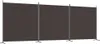 A three-panel room divider standing on a white background. Náhľad obrázku produktu