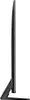 A side profile view of a black television on a stand. Produktbild-Vorschau