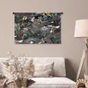 MuchoWow® Wandteppich Wandbehang Blumen - Tukan - Blätter Produktbild-Vorschau 5