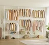 SONGMICS Kleiderständer deckenhoch, 3-stufige Garderobe, Produktbild-Vorschau 1