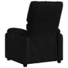 masážne kreslo vidaXL Black Imitation Leather Náhľad obrázku produktu 6