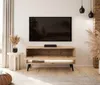 RTV Schrank CALANTE LOFT 90 cm auf Beinen mit LED, schräge Produktbild-Vorschau 1