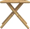 vidaXL Tuintafel, inklapbaar, 45x45x45 cm, bamboe Productafbeelding-voorbeeld 5