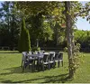 Gartentisch QUEEN, Rattan Optik, Anthrazit, 220 x 90 x 72 Produktbild-Vorschau 3