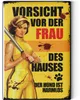 LANOLU Kühlschrankmagnete lustig- Vorsicht vor der Frau des Produktbild-Vorschau 1