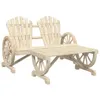 4-tlg. Garten-Lounge-Set Massivholz Tanne Produktbild-Vorschau 3