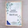 Posterrahmen 50x70 Natur Eiche Optik   EU Bilderrahmen Produktbild-Vorschau 2