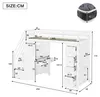 Flieks Etagenbett 90x200cm mit Schreibtisch und Regal, Produktbild-Vorschau 4