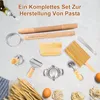 10-teiliges Pasta-Set Nudelholz Gnocchi Brett Ravioli Produktbild-Vorschau 6