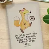 Mr. & Mrs. Panda notizbuch Fußballerin Herz - Transparent - Produktbild-Vorschau 2