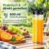 Smoothie-Maker 600 ml To-go-Becher, 6 Edelstahlklingen, 2 Produktbild-Vorschau 3