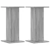 vidaXL Lautsprecherständer 2 Stk. Grau Sonoma 30x30x60cm Produktbild-Vorschau 1