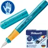 Pelikan Pelikano Junior Schreiblernfüller Set P67A türkis Produktbild-Vorschau 1