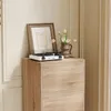 Armoire À Portes En Chêne Clair Sonoma Commode Étroite Et Voir les images du produit 3