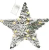 com-four® Kunstkerstster, besneeuwd met verlichting en Productafbeelding-voorbeeld 1
