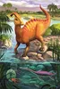 Minipuzzle 54 dílků Dinosauři 4 druhy v krabičce 9x6,5x4cm Náhled obrázku produktu 9