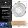 MyBeo LED Dekolicht 3D Glaskugel, Leuchtende Kristallkugel Produktbild-Vorschau 2
