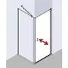Kermi RA1WR083181PK Pendeltür Raya 1WR 0830x Produktbild-Vorschau 4