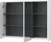 Badspiegelschrank Vicco Viola Weiß/Anthrazit 100 x 75 cm, Produktbild-Vorschau 6