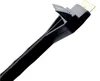 A close-up shot of the end of a black cable with a silver connector. Náhled obrázku produktu