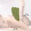 Jade Stein Massagegerät Gua Sha für natürliche Entspannung Produktbild-Vorschau 2