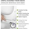 Premium WC-Sitz Big Leaves mit Relief Produktbild-Vorschau 3