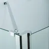 Box doccia angolare, porta a battente, pannello per vasca Anteprima dell’immagine prodotto 7