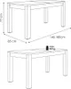 Esszimmer Set Sideboard und Esstisch ausziehbar 140-180 cm Produktbild-Vorschau 5