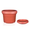 BigDean 3x Blumentopf Ø 40 cm Farbe Terrakotta & Produktbild-Vorschau 5