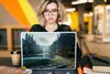 MuchoWow® Laptop Aufkleber Sticker Cover Wald - Gras - Produktbild-Vorschau 5