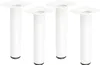 4er Set Möbelstützen Weiß Möbelbeine Höhe 150mm Möbelfüße Produktbild-Vorschau 1
