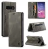 Galaxy S10 Brieftasche Hülle, Retro Kunstledertasche Stand Produktbild-Vorschau 1