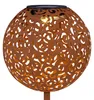 LED Solarleuchte, Dekorgeflecht-Kugel, Höhe 54 cm Produktbild-Vorschau 14
