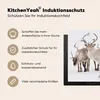 KitchenYeah© Herdabdeckplatte Eine Rentierherde , 65x52cm, Produktbild-Vorschau 5