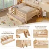 Letto per bambini Merax 140x200 cm, letto a piattaforma con Anteprima dell’immagine prodotto 5