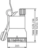 Wilo Schmutzwasser-Tauchmotorpumpe Drain TMW 32/8, Rp 11/4, Produktbild-Vorschau 2