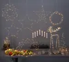 Gwiazda wisząca chrom Led LINE 38 cm Podgląd zdjęcia produktu 19
