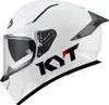 KYT R2R Casque moto blanc brillant ECE/ONU 22-06 S Voir les images du produit 5