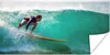 MuchoWow® Poster Surfen auf den Wellen 120x60 cm - Bild Produktbild-Vorschau 1