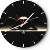 Wanduhr - Rund - Glasuhr - Nackter Körper Modell Produktbild-Vorschau 1