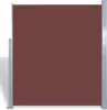 vidaXL Marquise latérale extensible 160x300 cm Marron Voir les images du produit 10